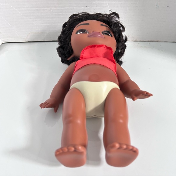 Disney Moana Doll 13" Vinyl doll black Curly Hair. - Picture 7 of 8